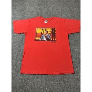 Mens Graphic Scarface Tony Montana I Trust Me Red T Shirt, Size L